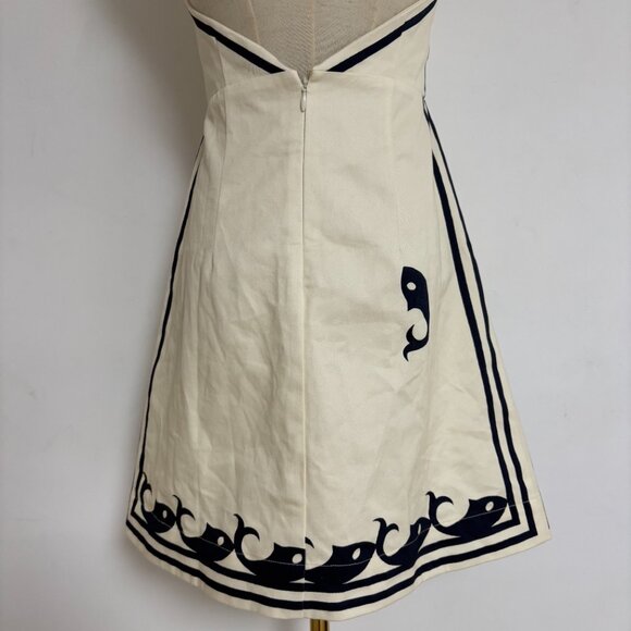 Alemais Marine printed cotton minidress - Picture 11 of 13